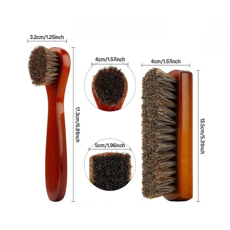 1 Long Handled Horsehair Shoe  - đánh giá và giá Brushing Boot Horse