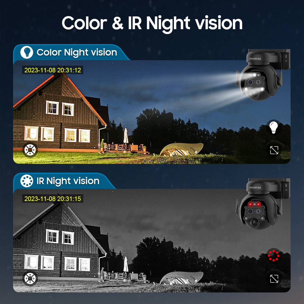 SHIWOJIA 12X Zoom 4G LTE Solar - đánh giá và giá Outdoor Sport Camera