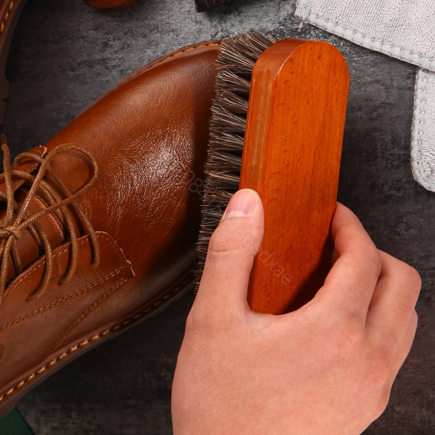 2pcs Horsehair Shine Shoes Bru - đánh giá và giá Brushing Boot Horse