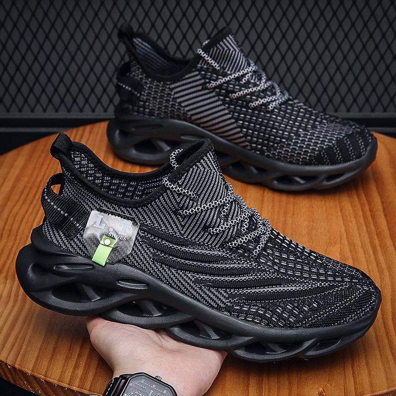 Porous Mesh Upper Men Sneakers - đánh giá và giá Outdoor Sport With Sticks
