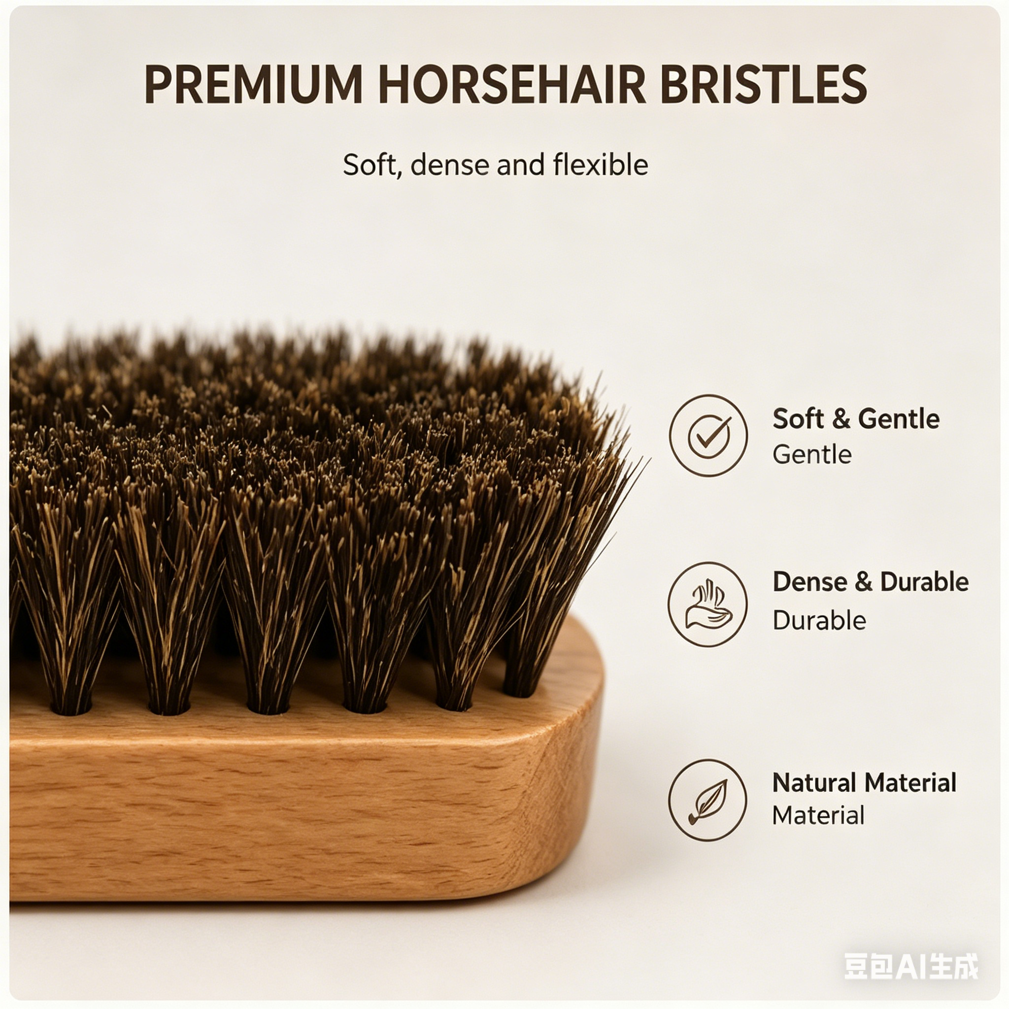 Horsehair Shine Shoes Brush Ki - đánh giá và giá Brushing Boot Horse