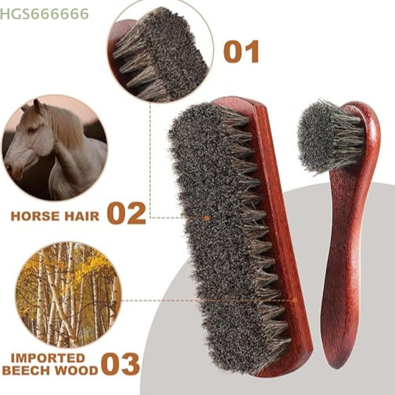 4Pcs Horse Hair Gloss Shoe Bru - đánh giá và giá Brushing Boot Horse