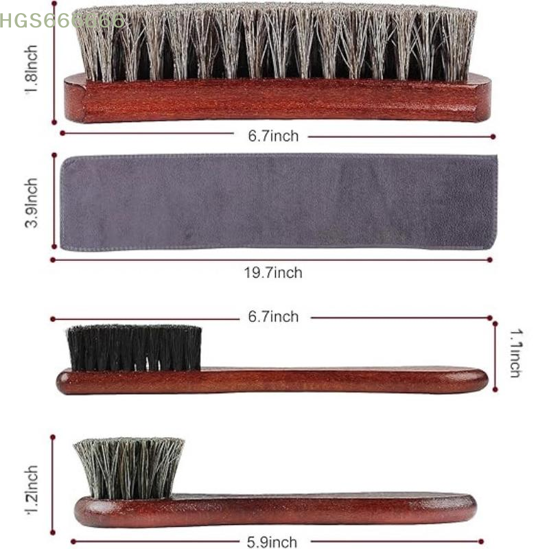 4Pcs Horse Hair Gloss Shoe Bru - đánh giá và giá Brushing Boot Horse