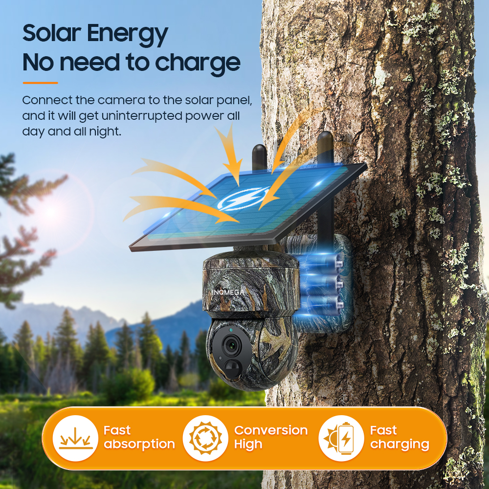 INQMEGA 5MP 4G / WIFI Solar Wi - đánh giá và giá Outdoor Sport Camera