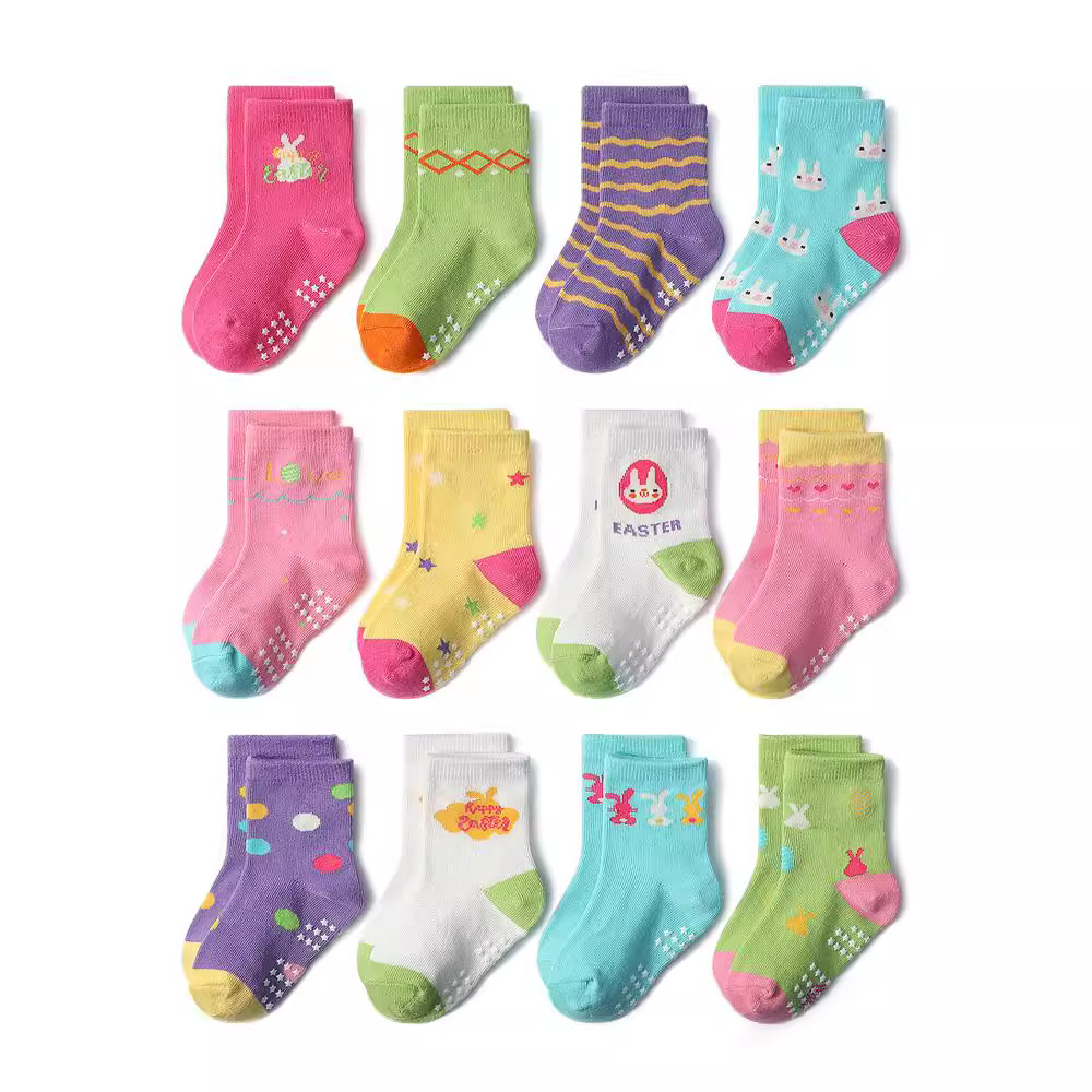1/3/6/9/12 Pairs Kids Socks Se - đánh giá và giá Trampoline Park Sock