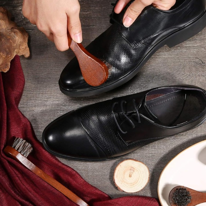 3Pieces Horsehair Shoes Polish - đánh giá và giá Brushing Boot Horse