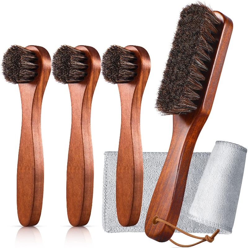 5Piece Horsehair Shoe Brush Sh - đánh giá và giá Brushing Boot Horse