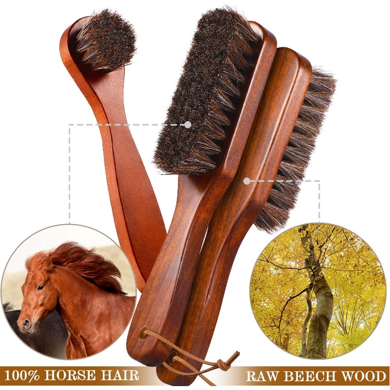 5Piece Horsehair Shoe Brush Sh - đánh giá và giá Brushing Boot Horse