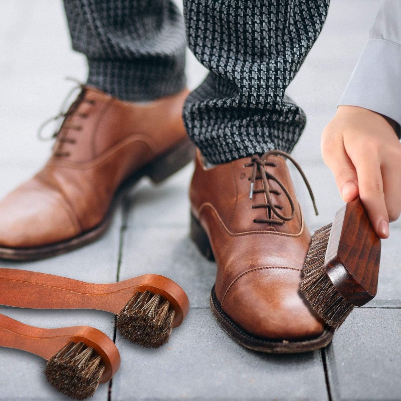 5Piece Horsehair Shoe Brush Sh - đánh giá và giá Brushing Boot Horse