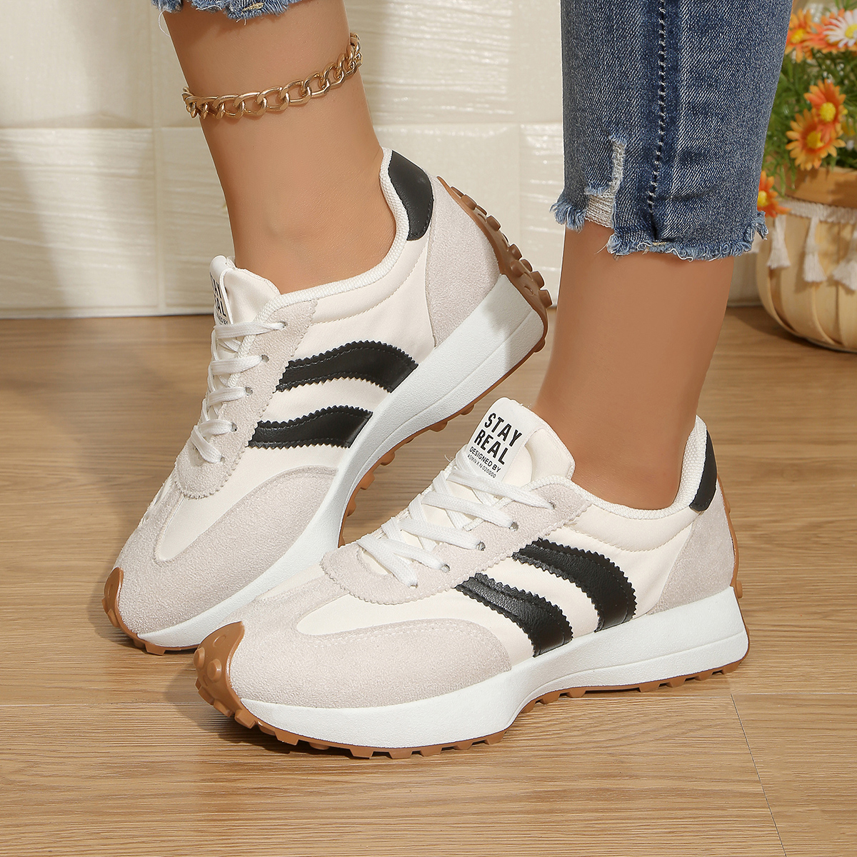 Women Sneakers Spring New Casu - đánh giá và giá Outdoor Sport With Sticks