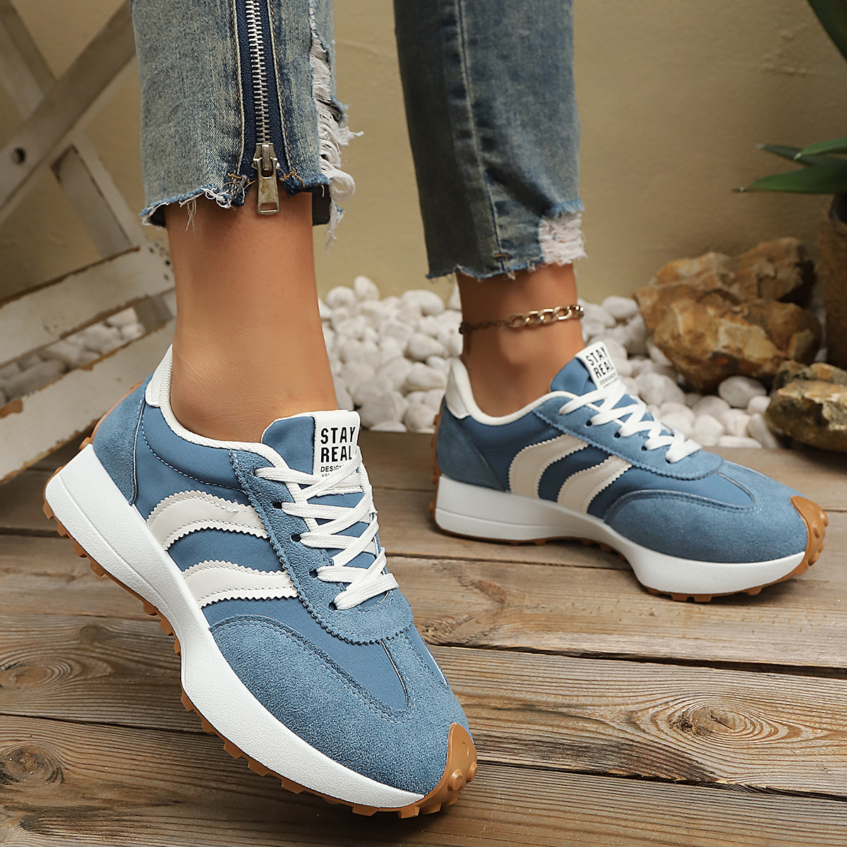 Women Sneakers Spring New Casu - đánh giá và giá Outdoor Sport With Sticks