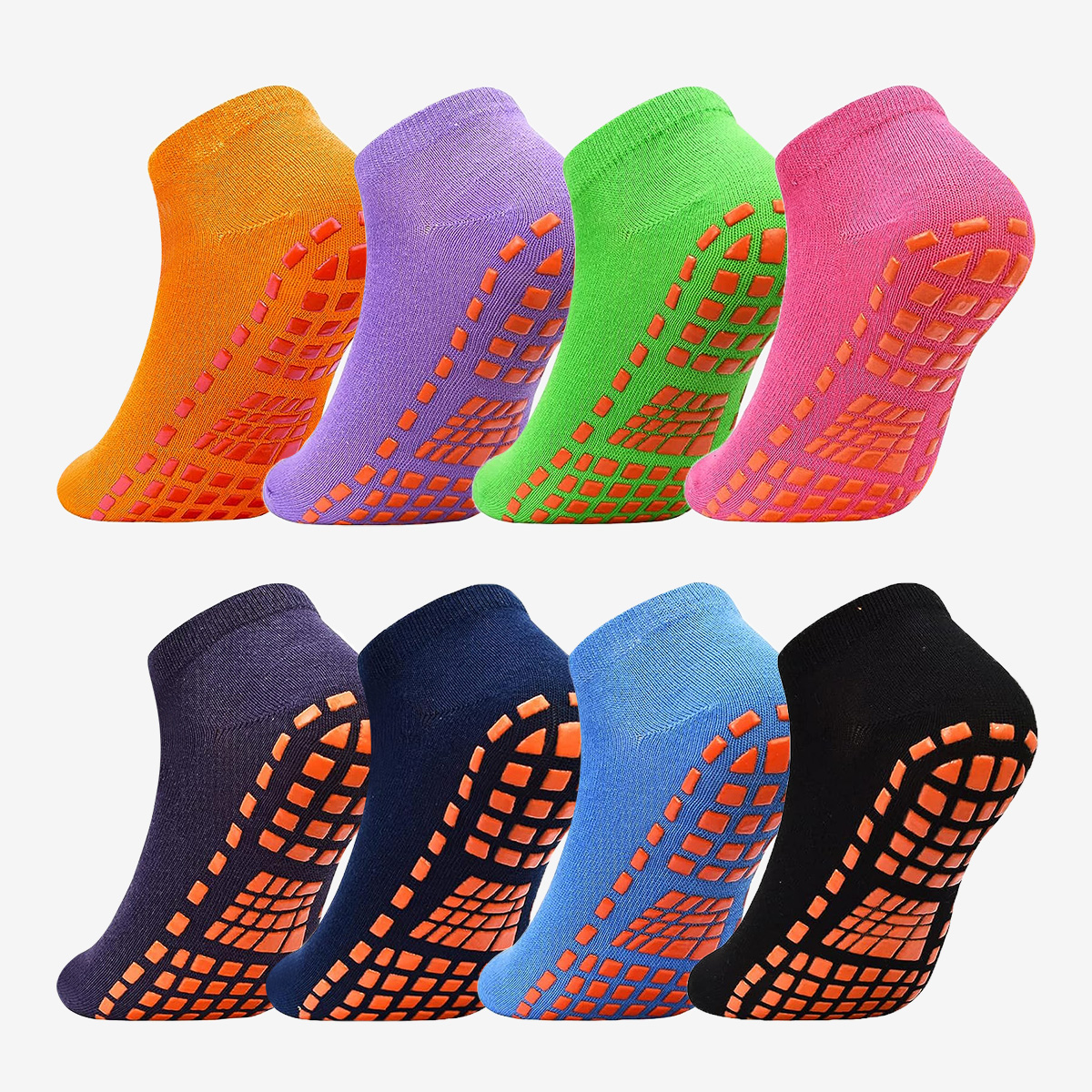 1/4 Pairs Unisex Silicone Non  - đánh giá và giá Trampoline Park Sock