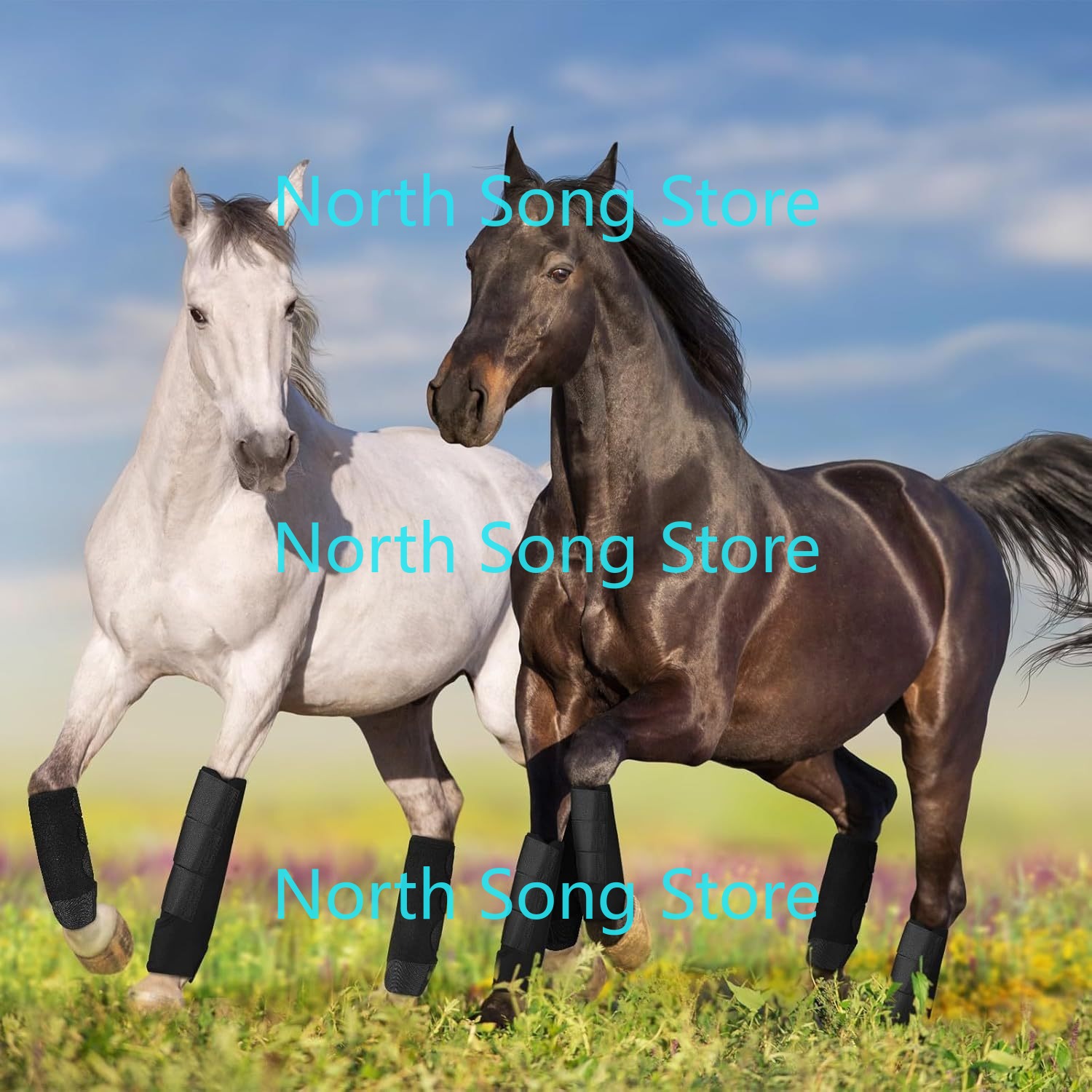 Horse Boots for Horses Set of  - đánh giá và giá Brushing Boot Horse