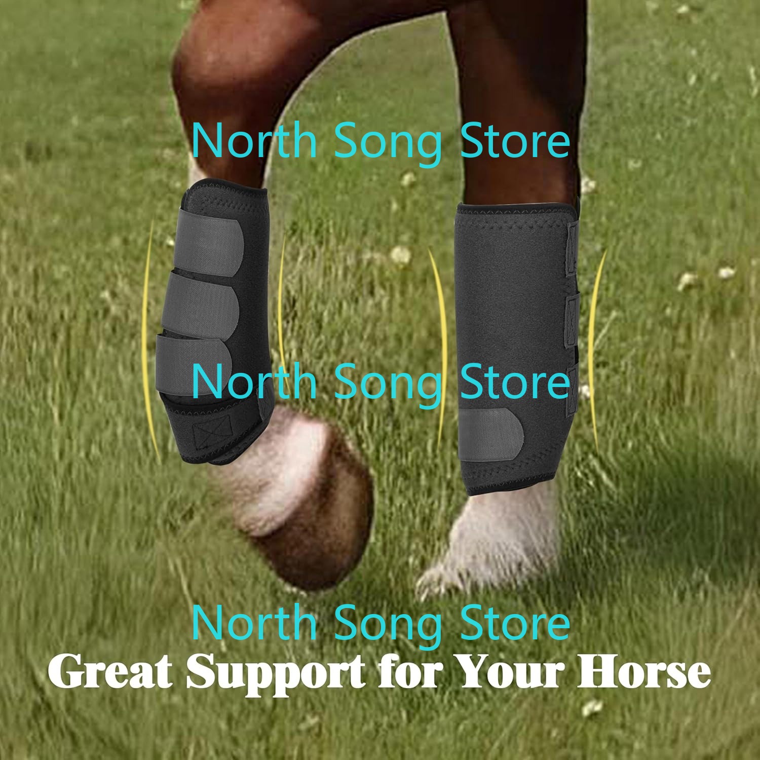 Horse Boots for Horses Set of  - đánh giá và giá Brushing Boot Horse