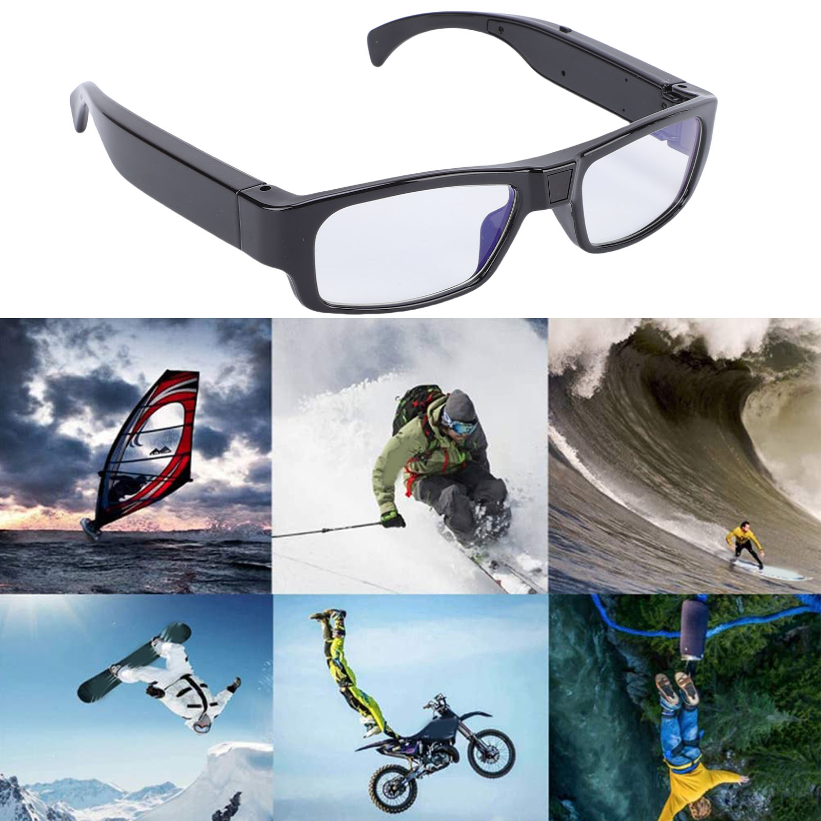 Camera Glasses Sports Action 1 - đánh giá và giá Outdoor Sport Camera