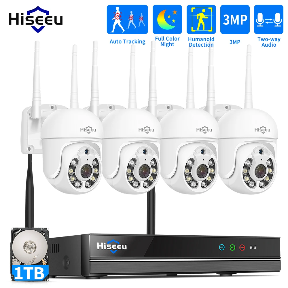 Hiseeu 5MP WiFi CCTV Camera Se - đánh giá và giá Outdoor Sport Camera