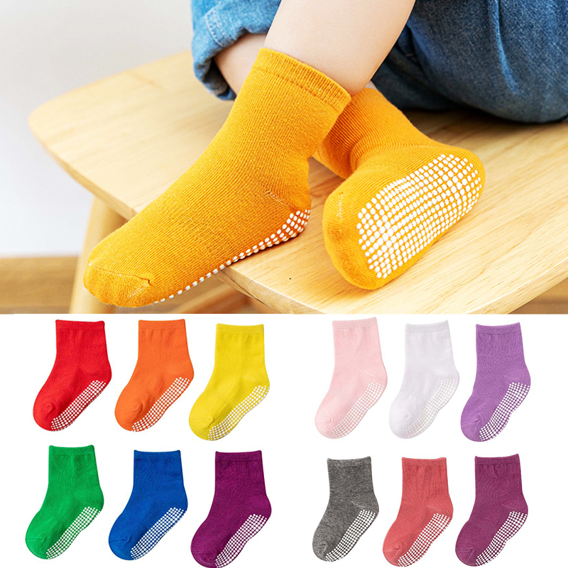 6 Pairs/Lot Spring Autumn Kids - đánh giá và giá Trampoline Park Sock