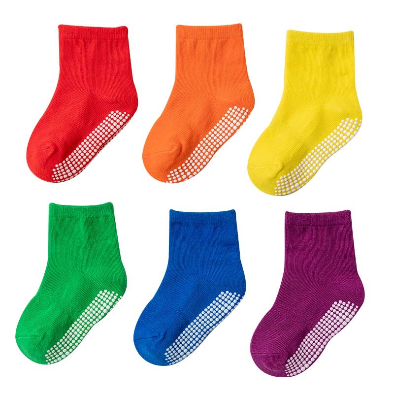6 Pairs/Lot Spring Autumn Kids - đánh giá và giá Trampoline Park Sock