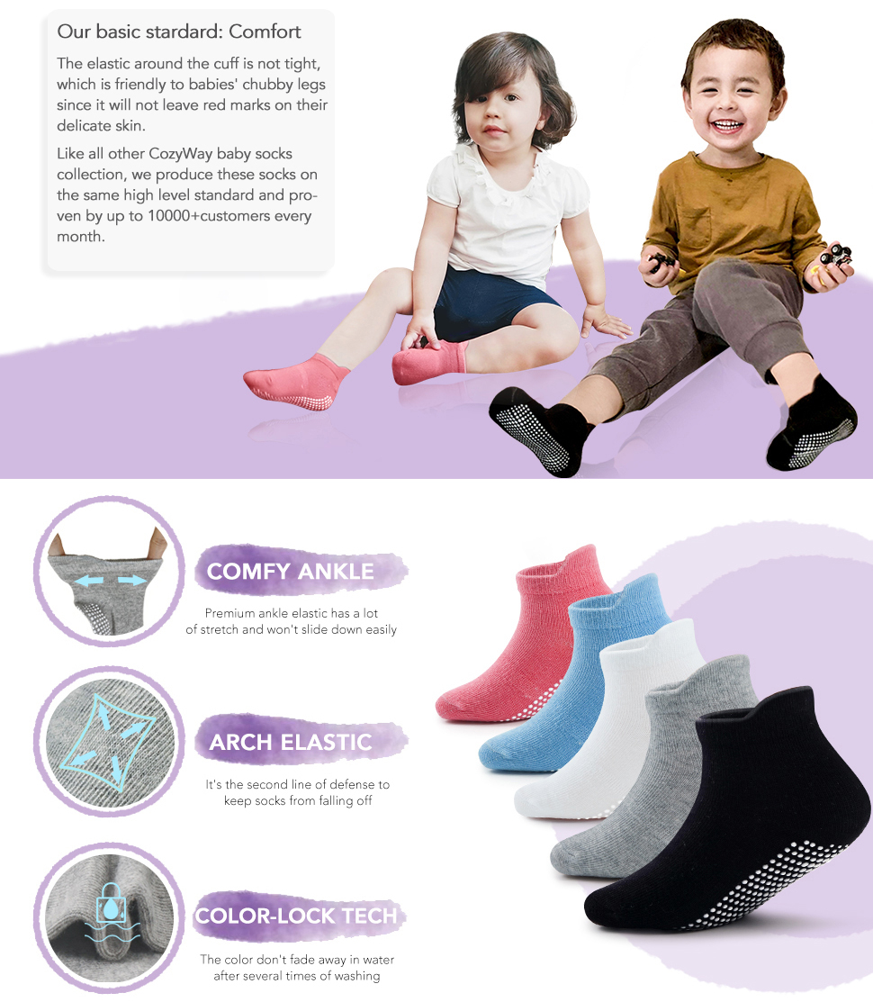 6 Pairs/Lot Spring Autumn Kids - đánh giá và giá Trampoline Park Sock