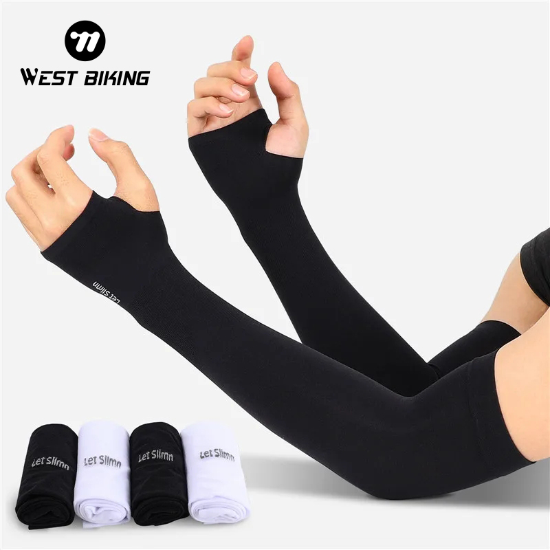 1 Pair Cycling Arm Sleeves Sun - đánh giá và giá Outdoor Sport Games