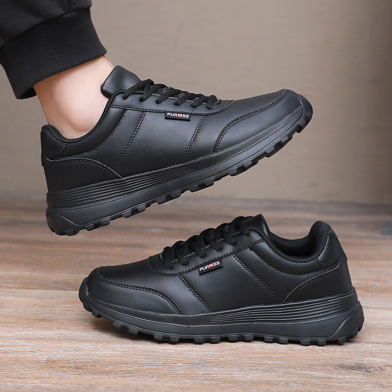 New Autumn Leather Men Casual  - đánh giá và giá Outdoor Sport Flooring