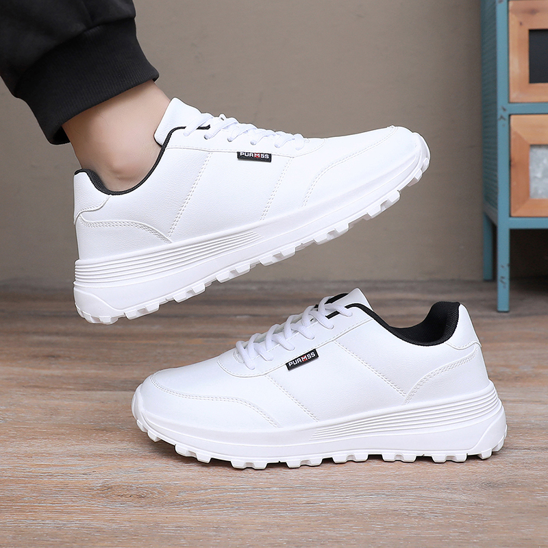 New Autumn Leather Men Casual  - đánh giá và giá Outdoor Sport Flooring